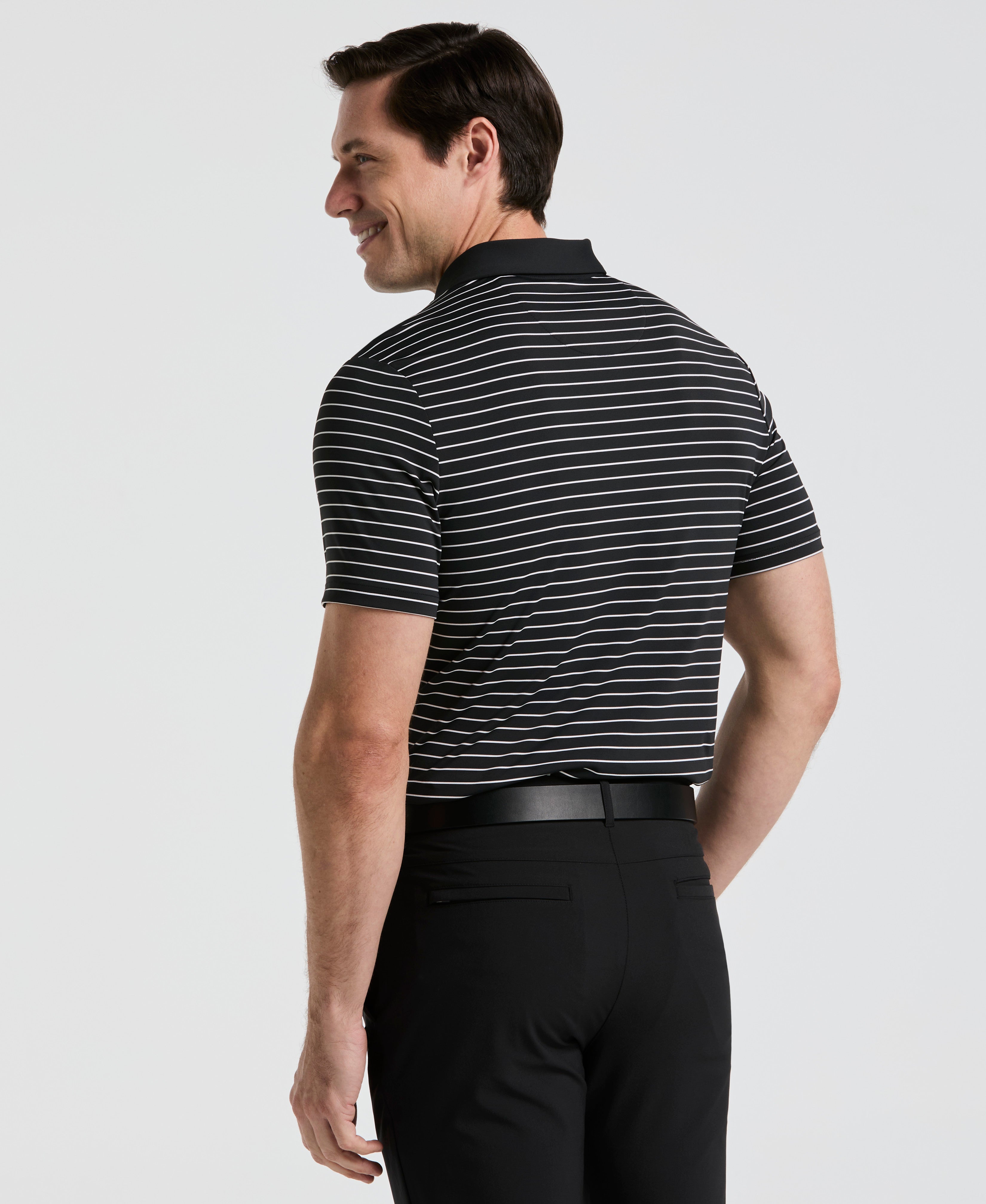 The Heritage Stripe Golf Polo