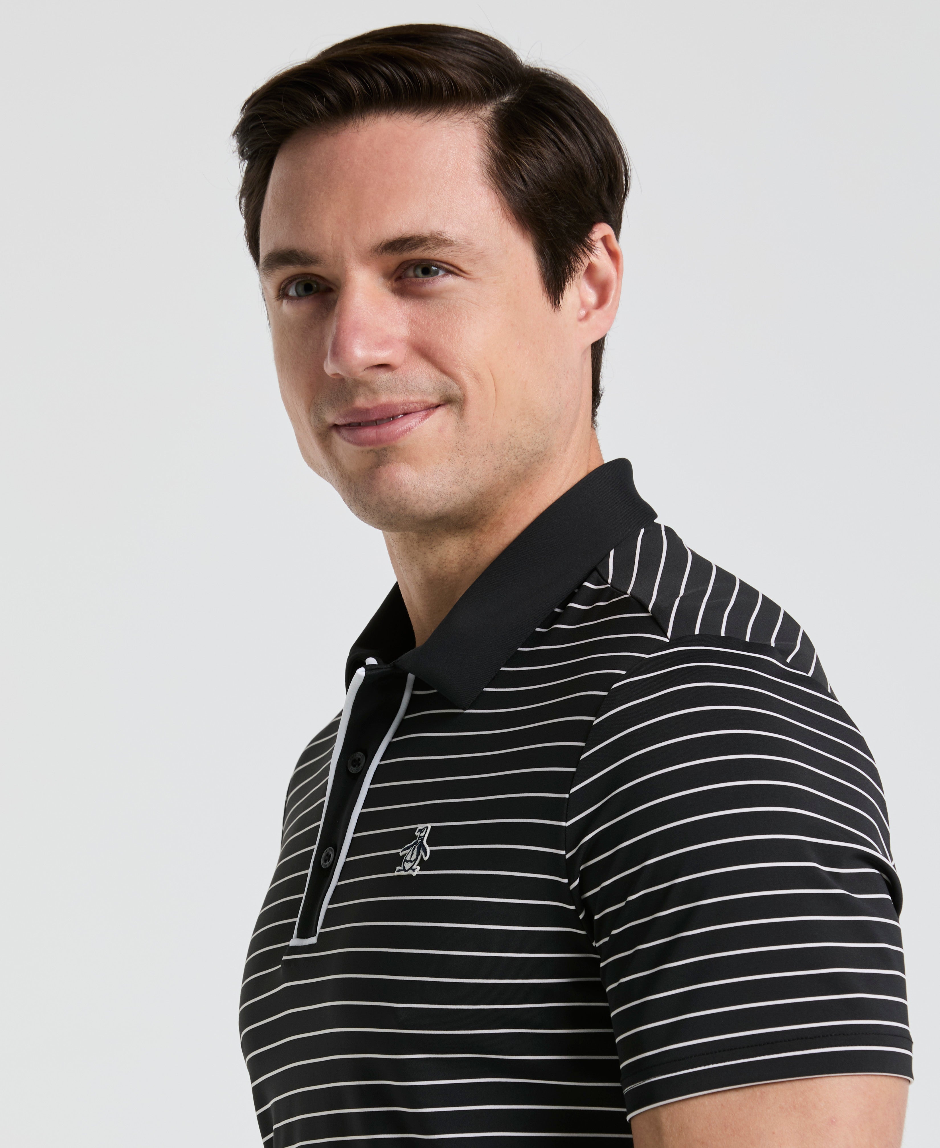The Heritage Stripe Golf Polo