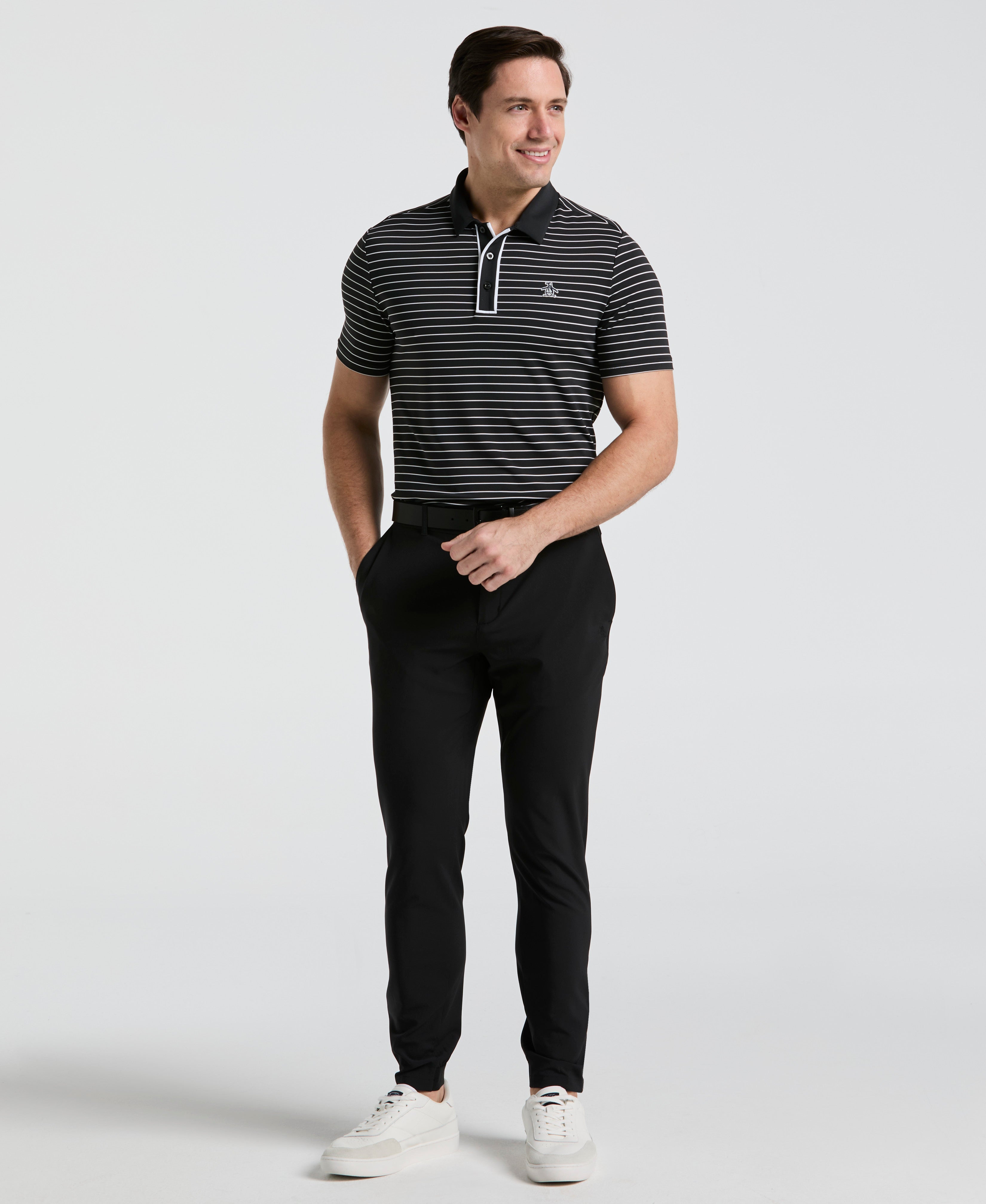 The Heritage Stripe Golf Polo