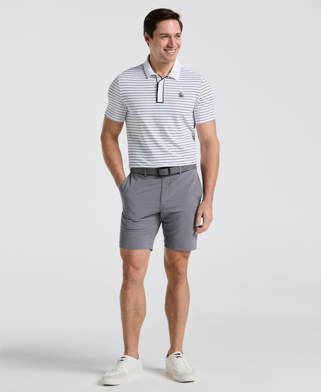 The Heritage Stripe Golf Polo