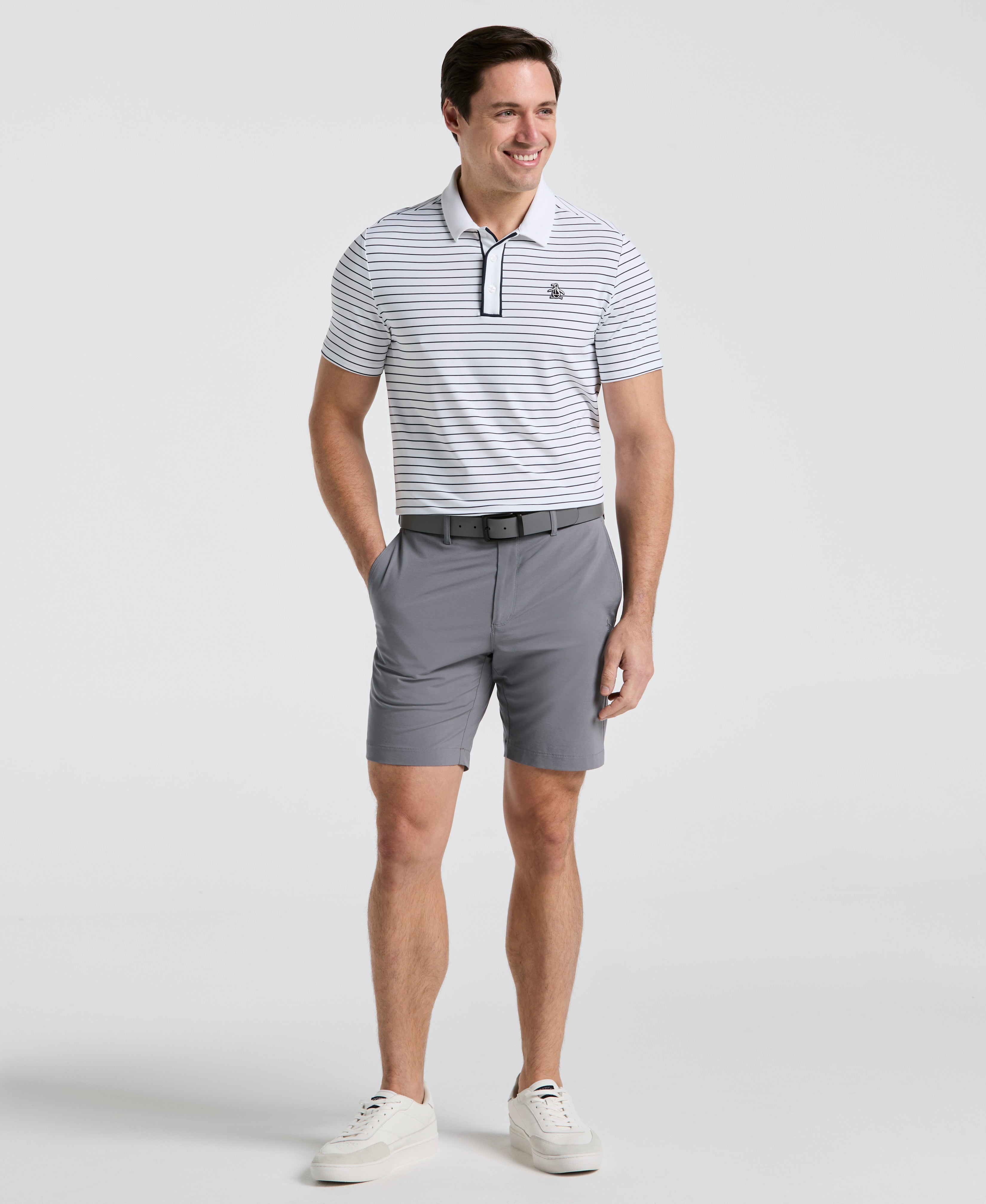 The Heritage Stripe Golf Polo