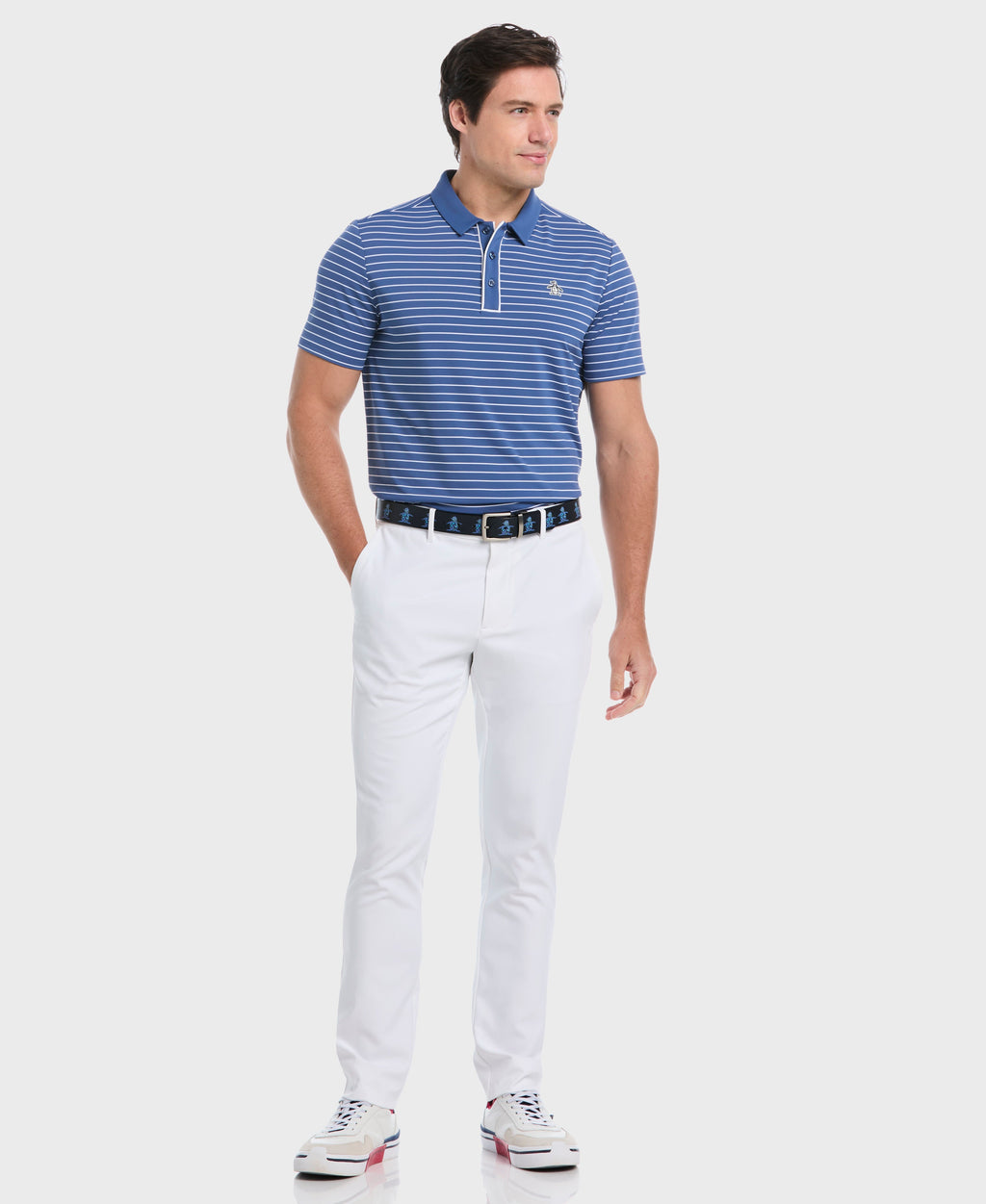 The Heritage Stripe Golf Polo