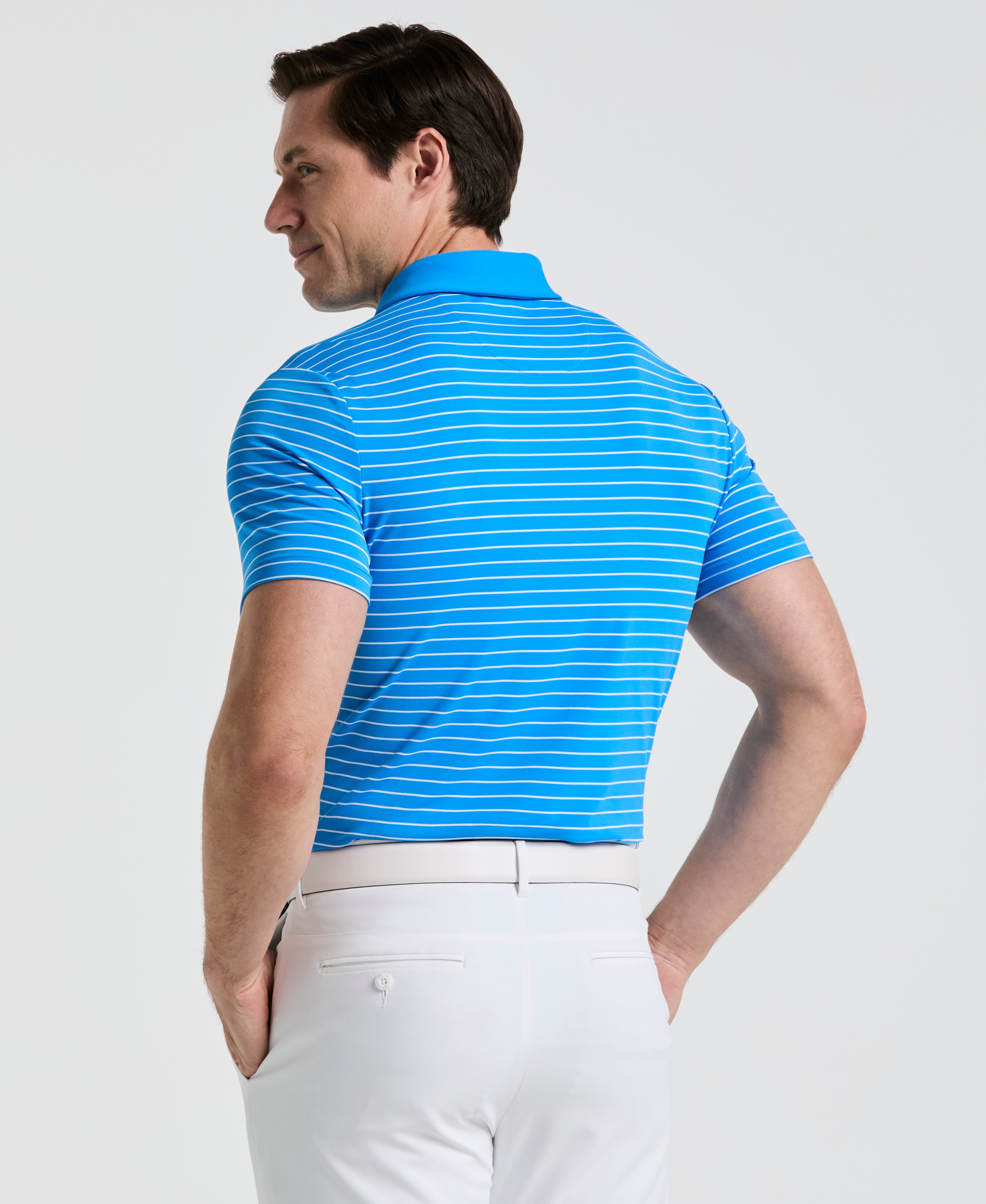 The Heritage Stripe Golf Polo