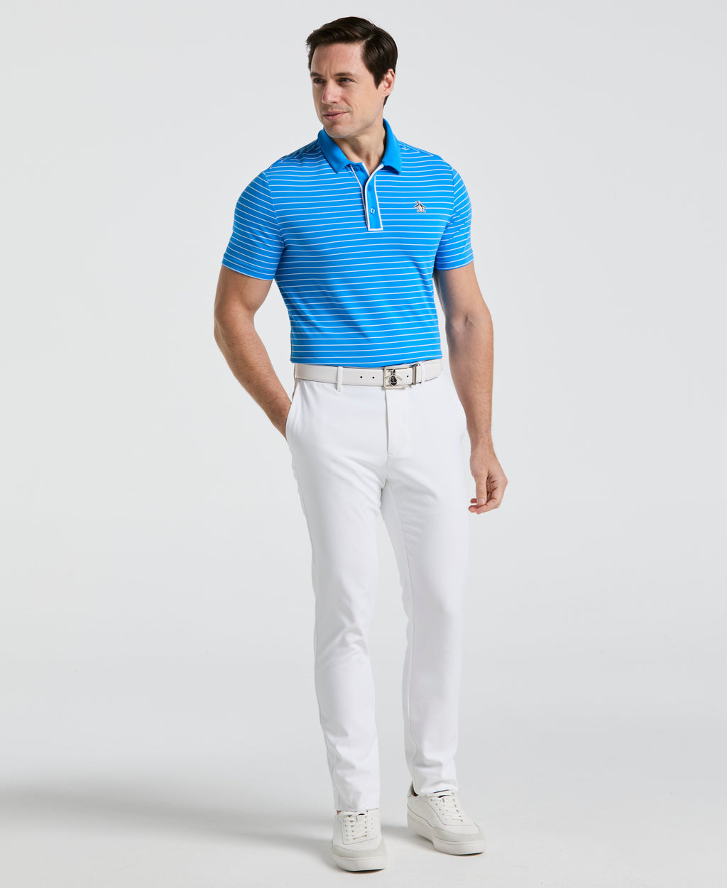 The Heritage Stripe Golf Polo