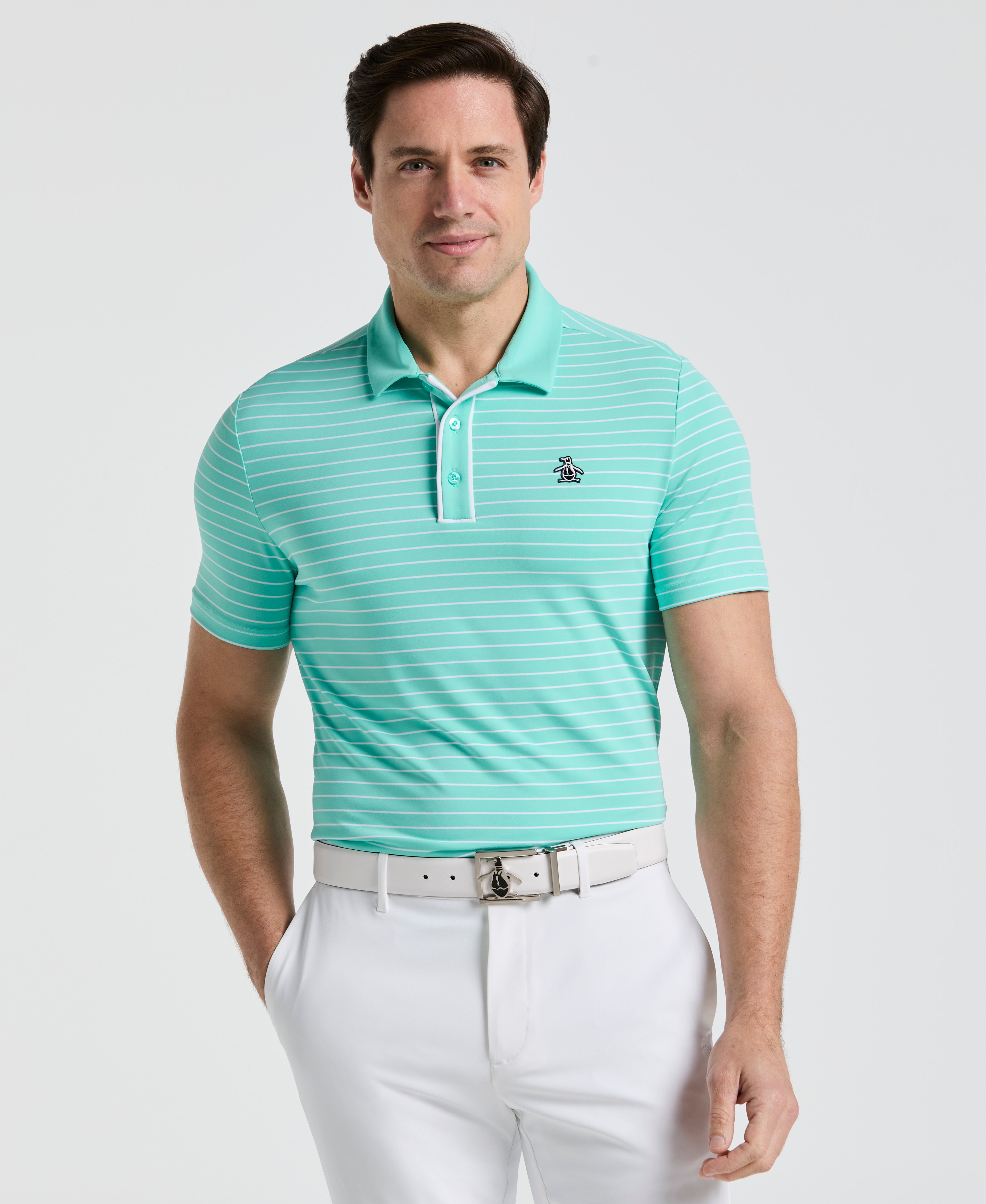 The Heritage Stripe Golf Polo