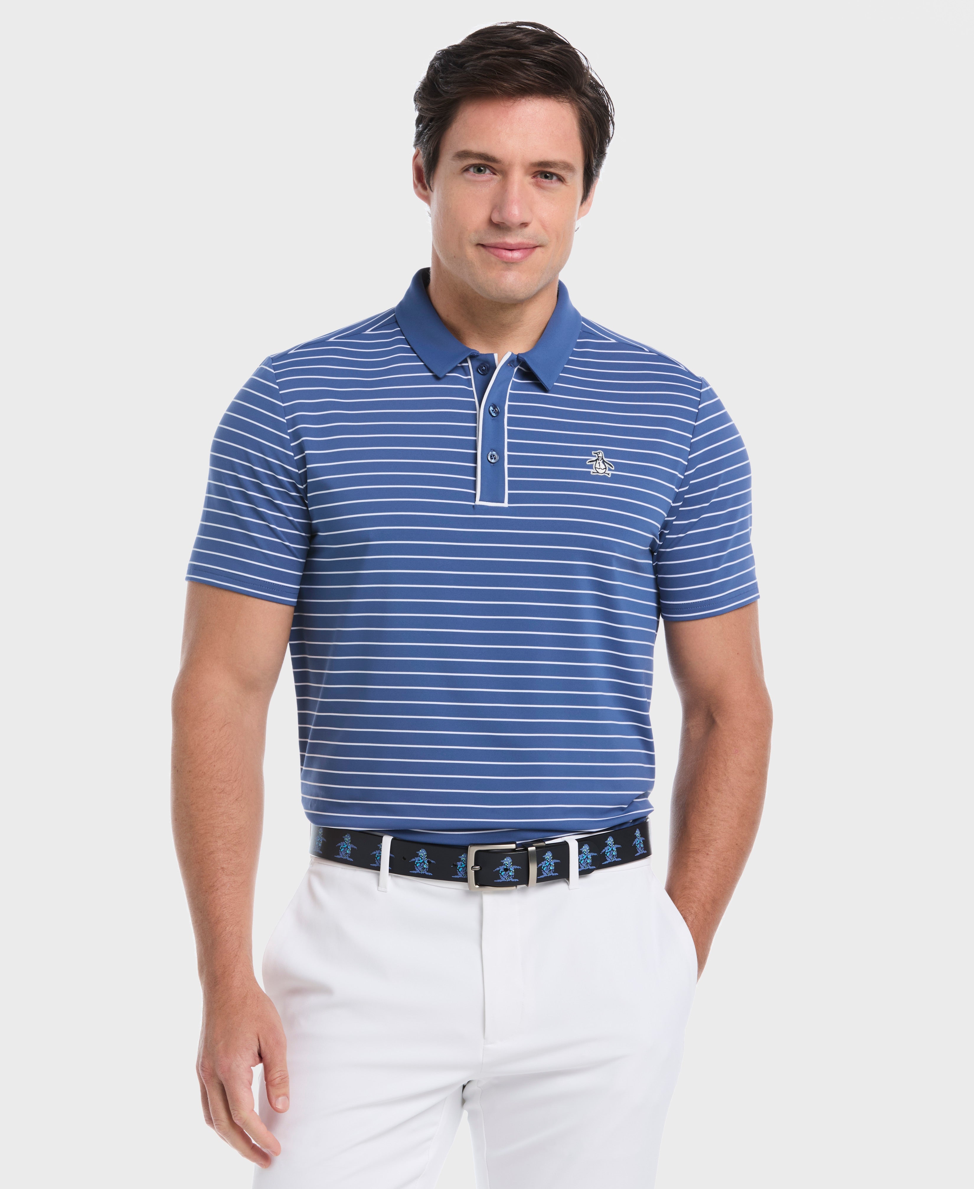 The Heritage Stripe Golf Polo