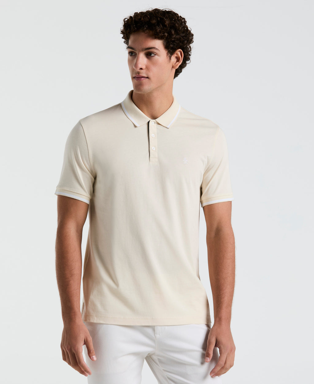 Tipped Jersey Polo