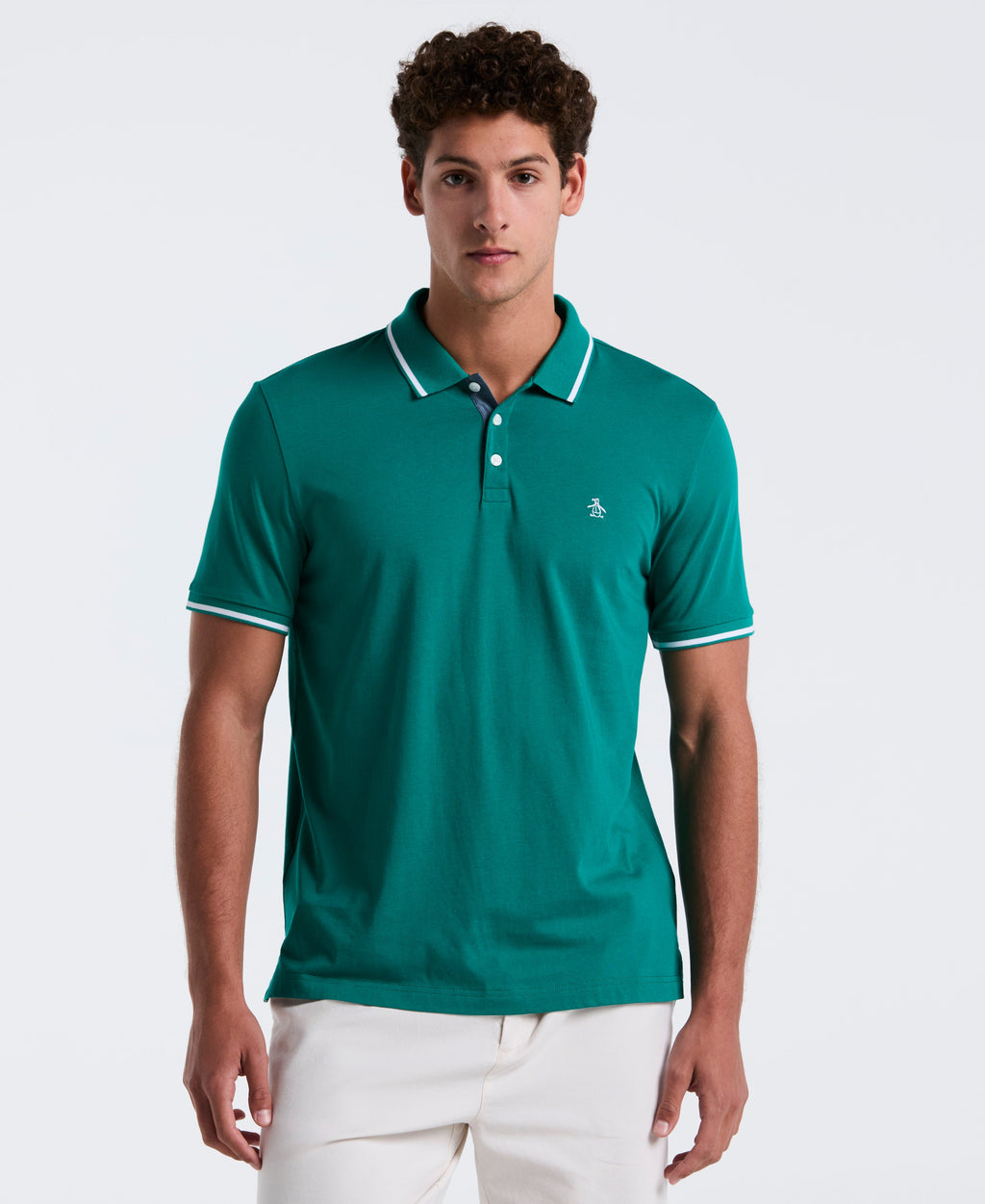 Tipped Jersey Polo