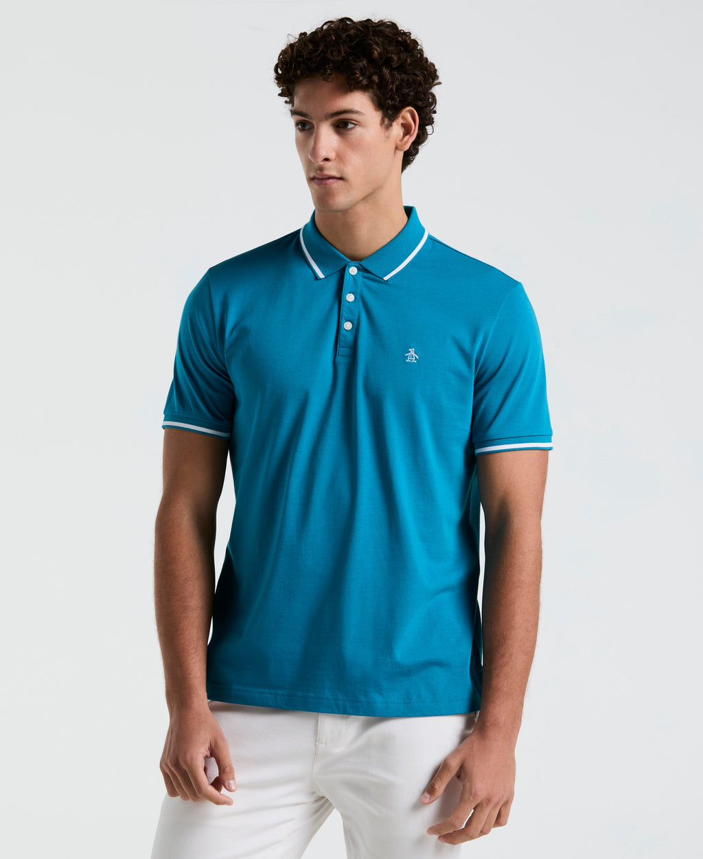 Tipped Jersey Polo