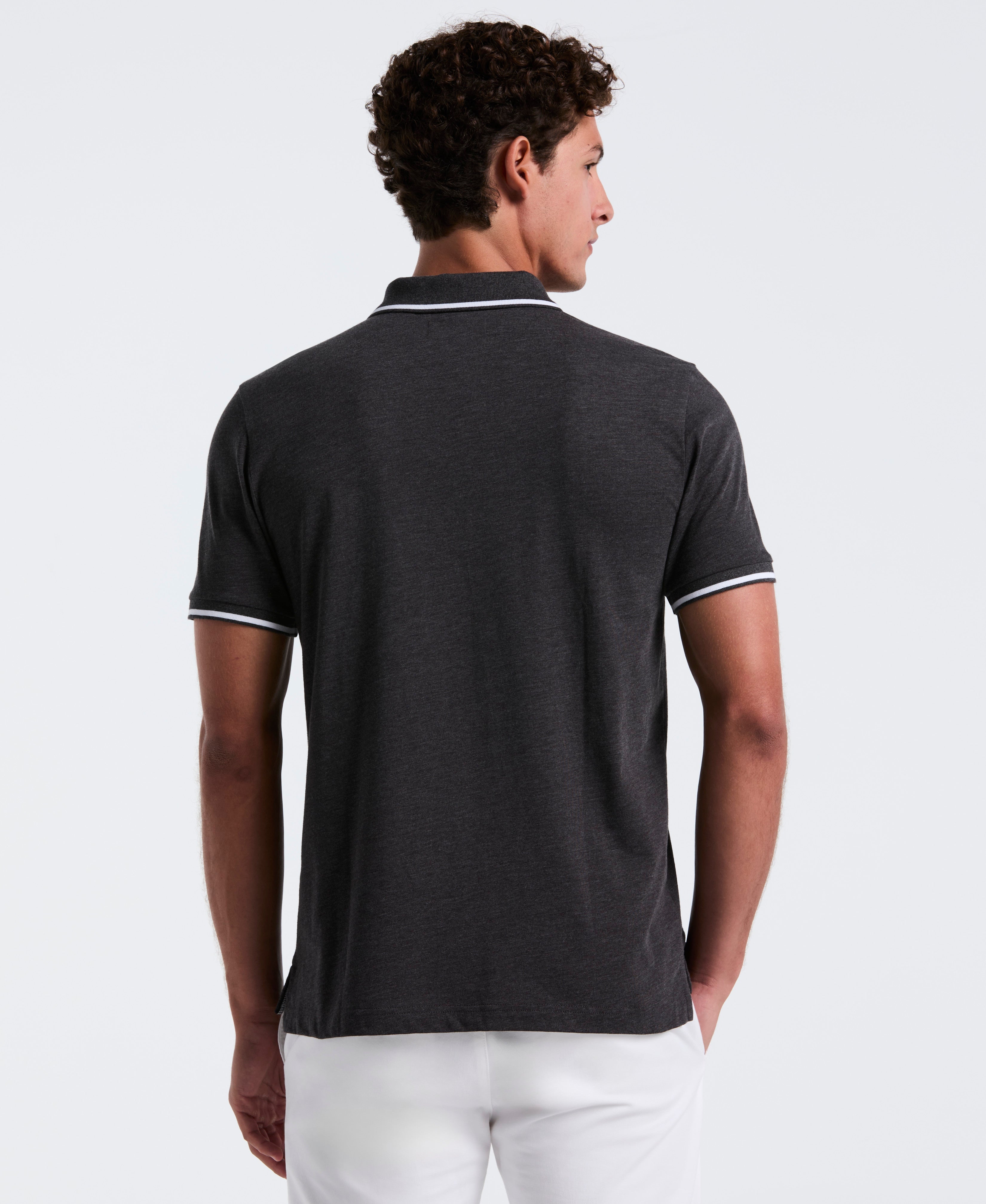 Tipped Jersey Polo