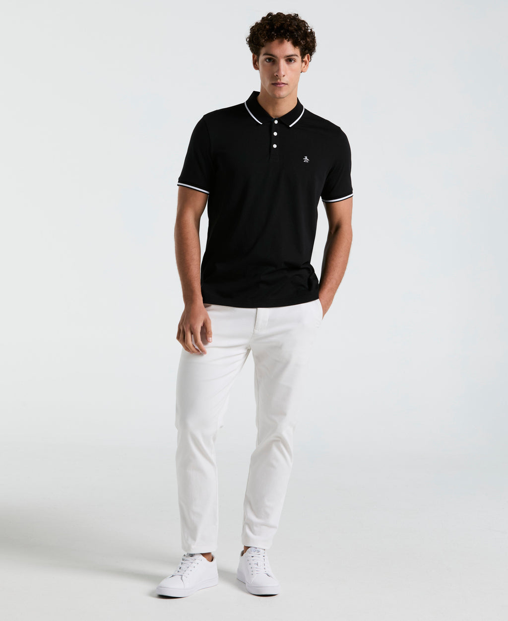 Tipped Jersey Polo
