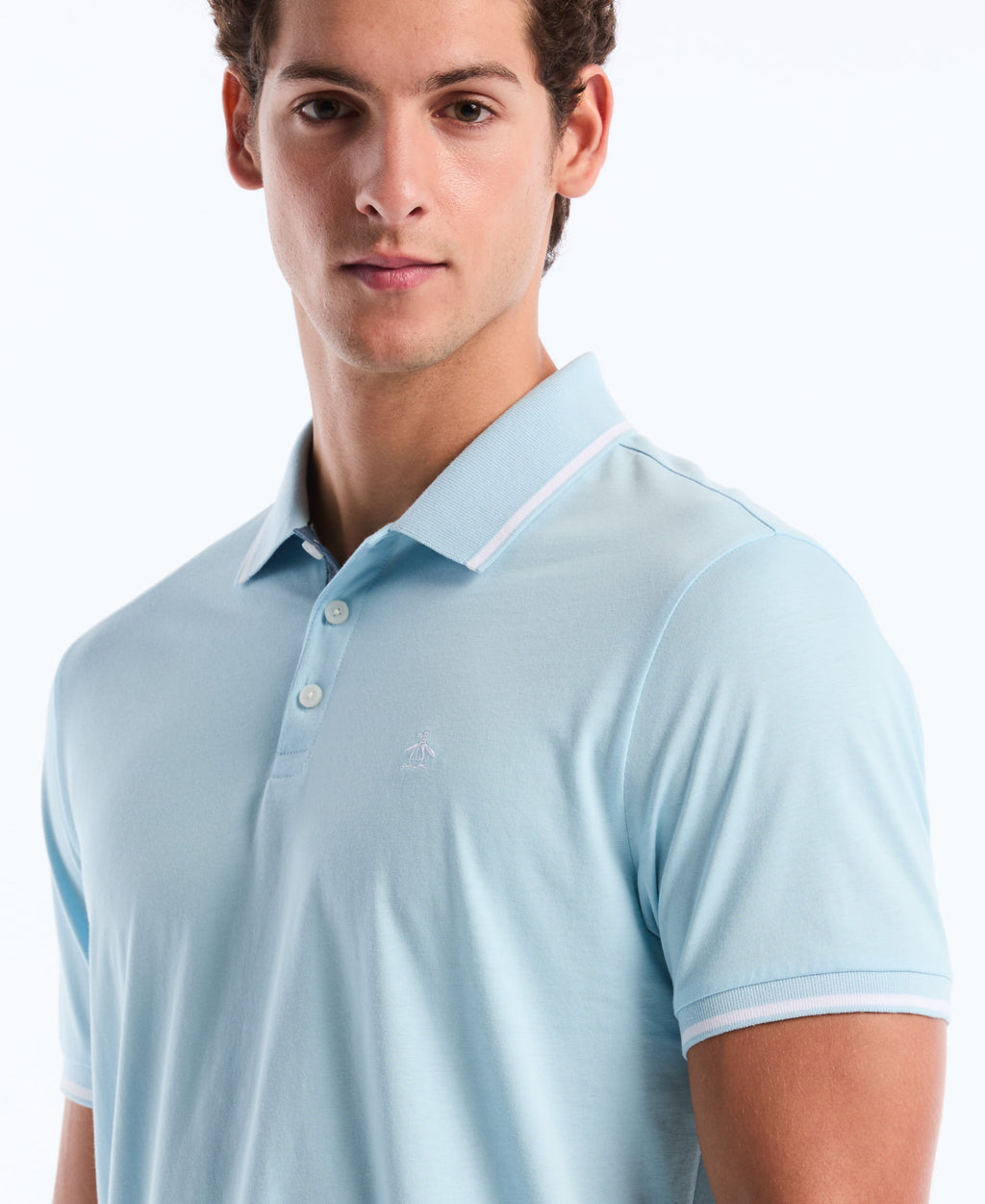 Tipped Jersey Polo