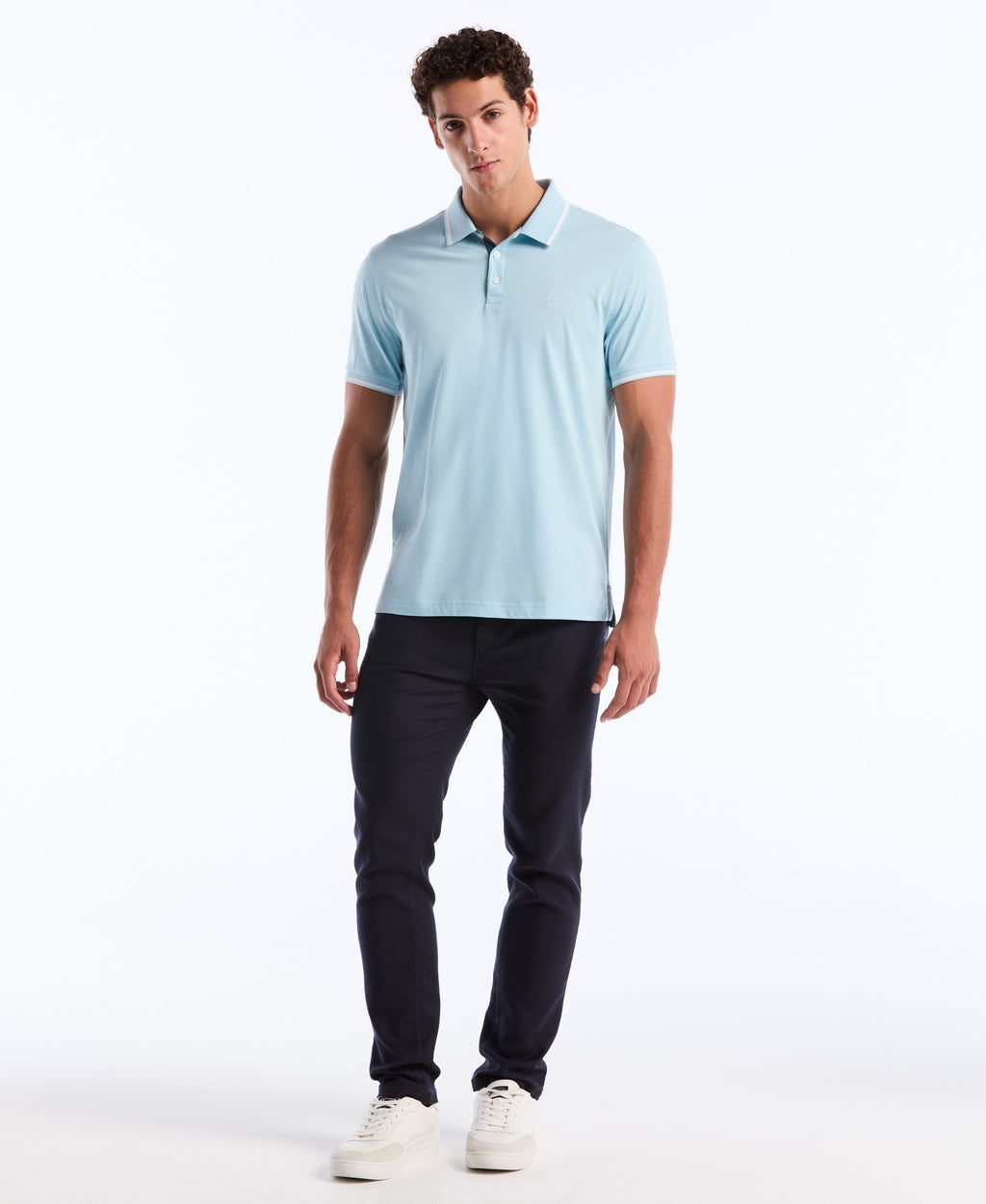 Tipped Jersey Polo