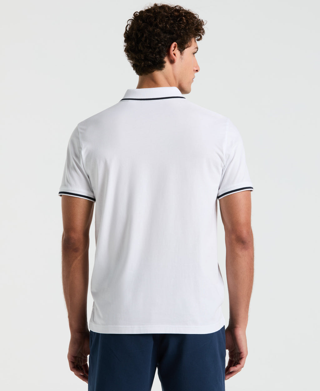 Tipped Jersey Polo