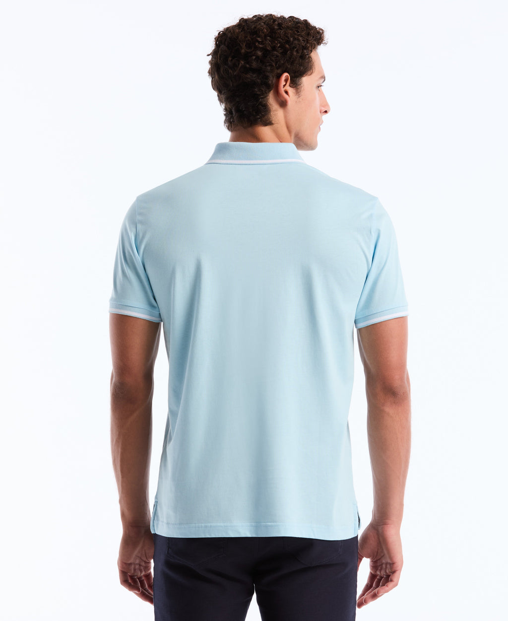 Tipped Jersey Polo