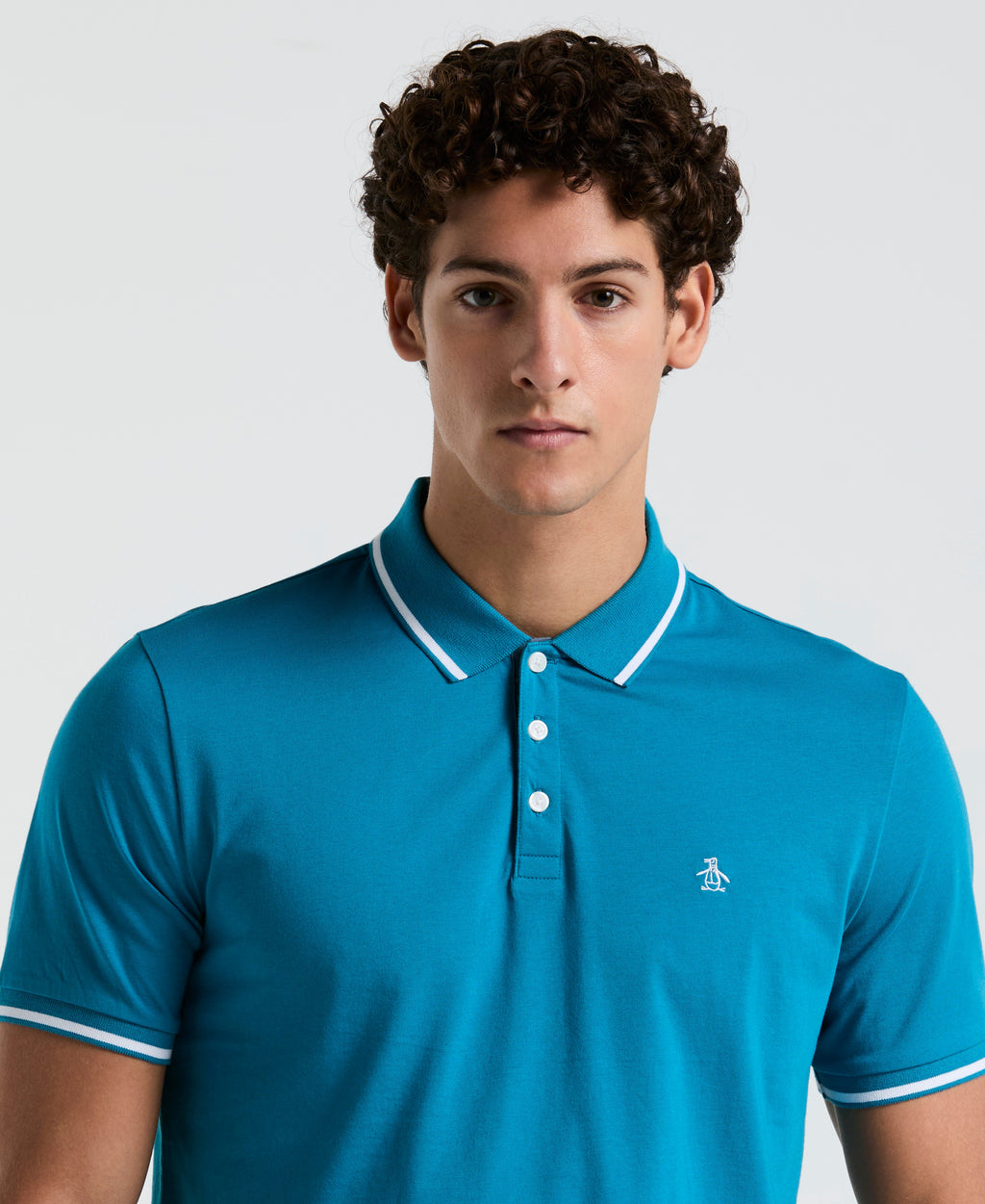 Tipped Jersey Polo