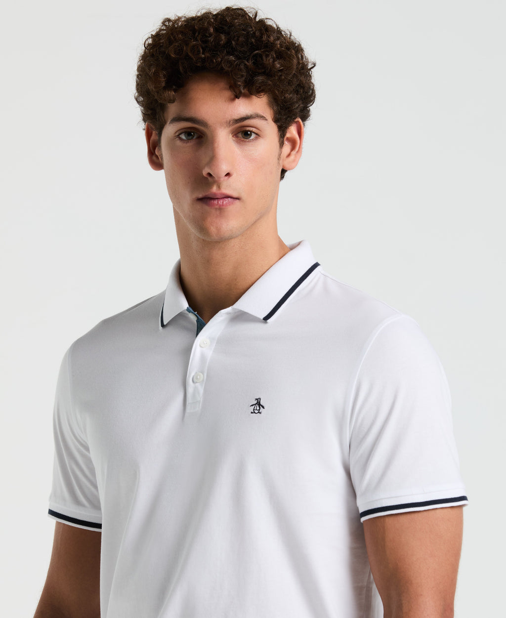 Tipped Jersey Polo