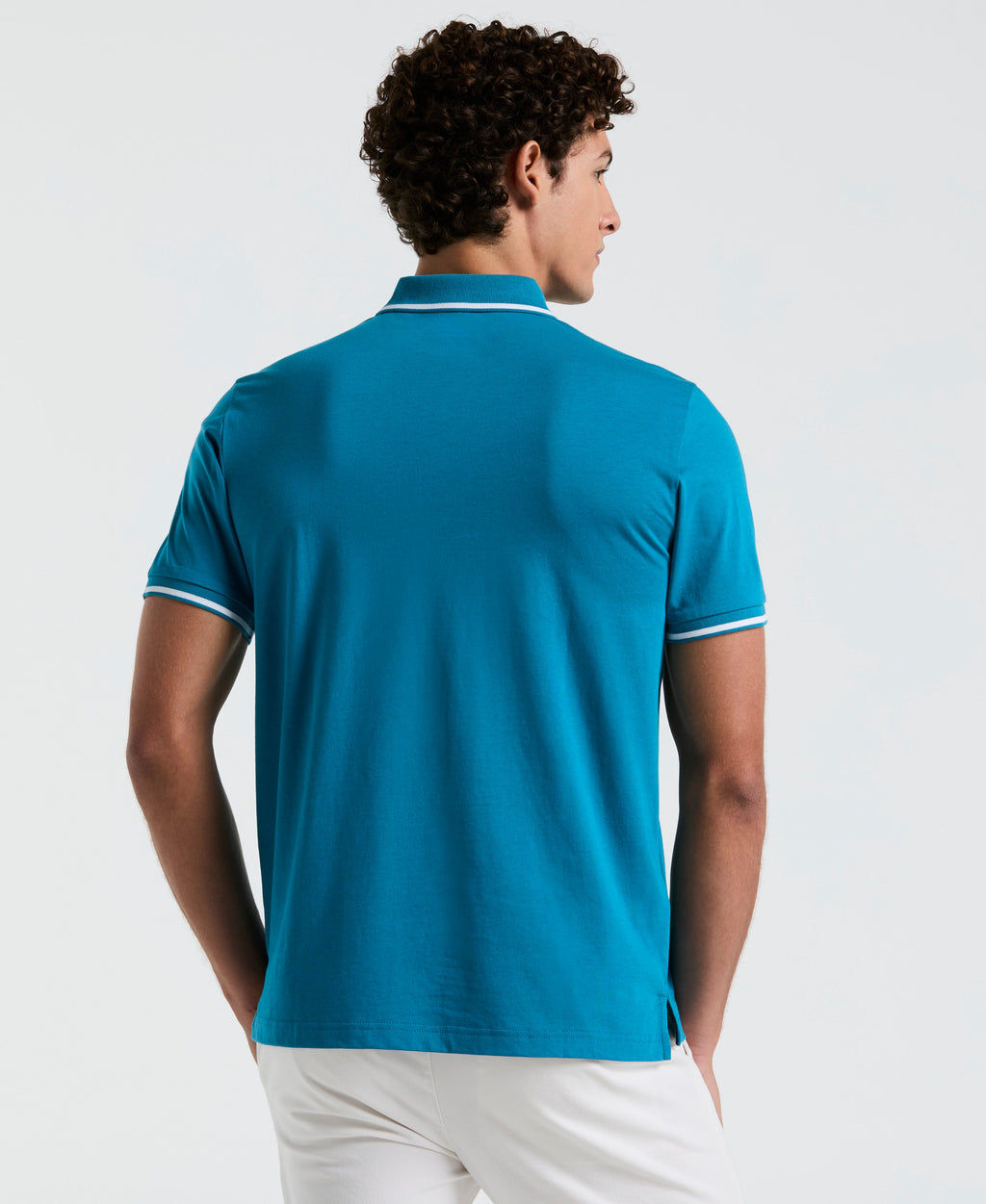 Tipped Jersey Polo