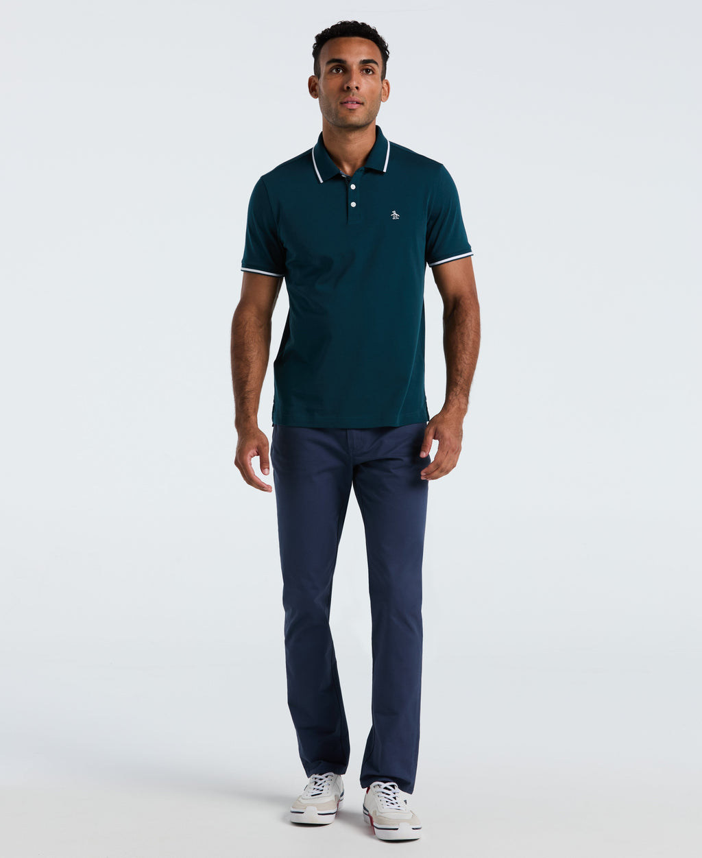 Tipped Jersey Polo