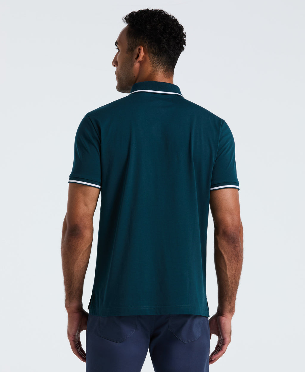Tipped Jersey Polo