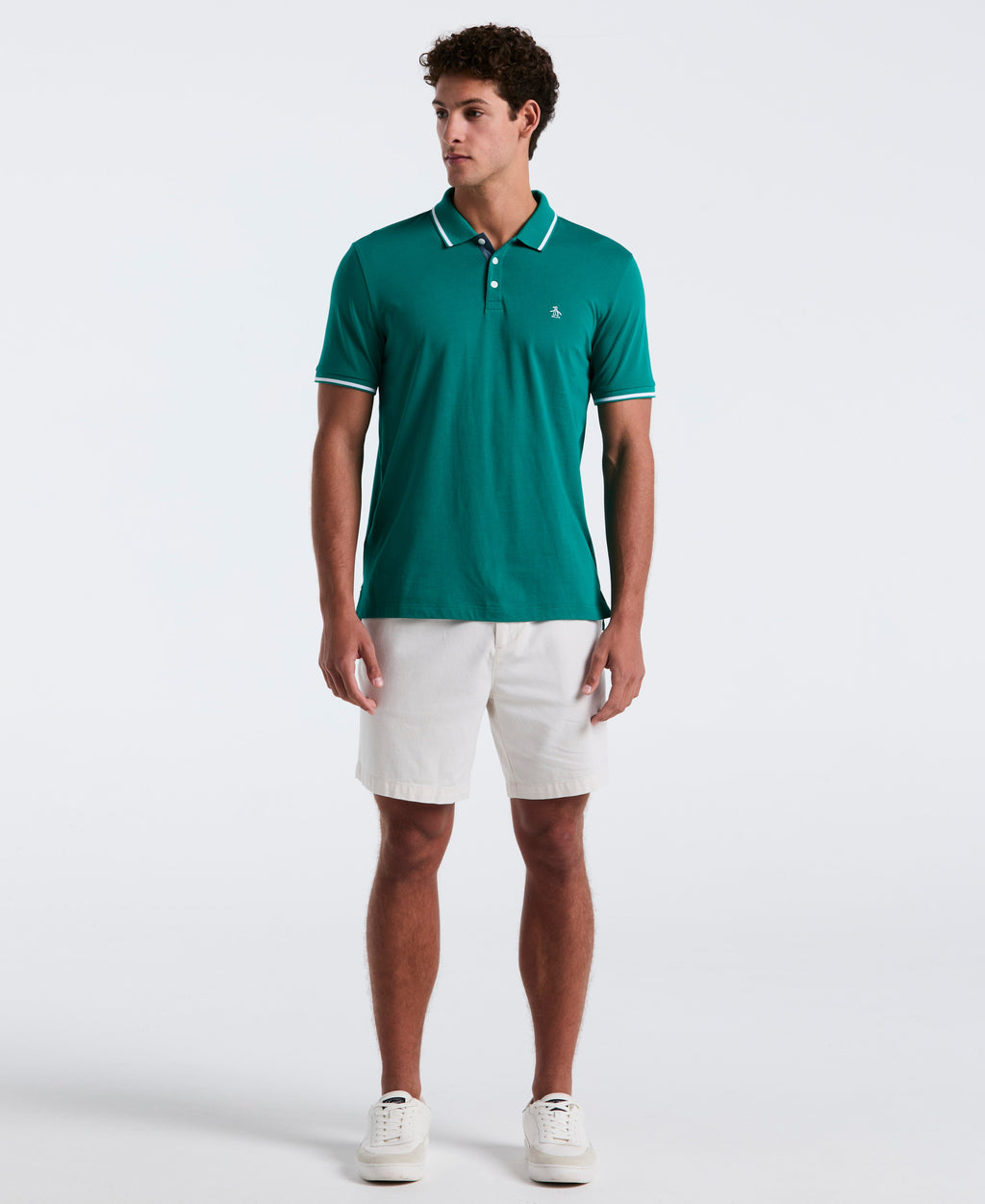 Tipped Jersey Polo