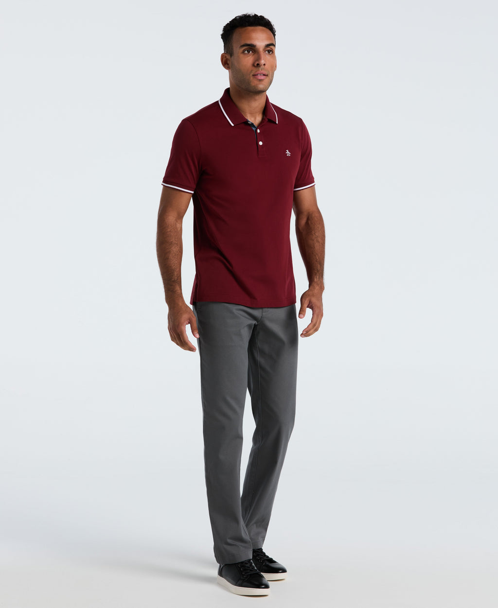 Tipped Jersey Polo